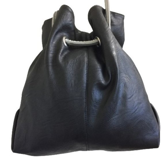 Silver & Black Sparkling Ladies Handbag - Picture 13 of 14